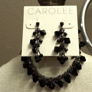 Carolee bracelet and earring set NEW
